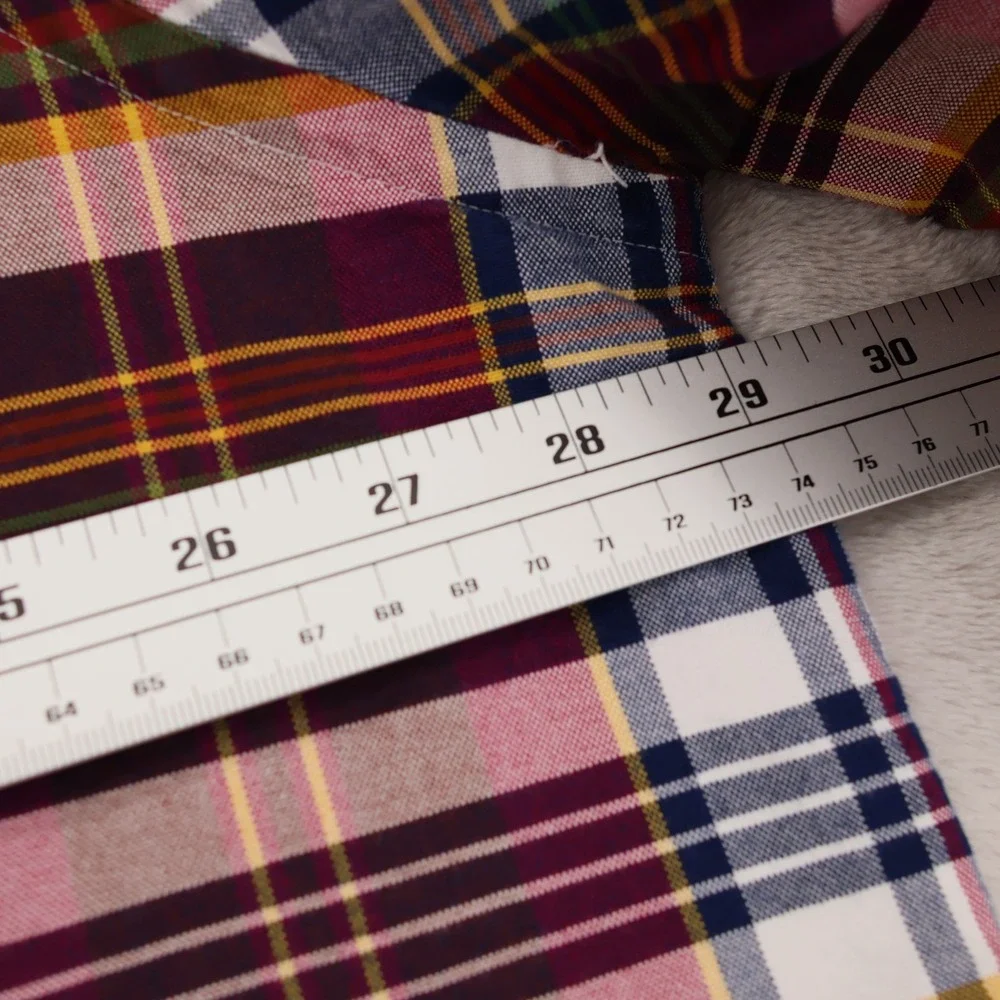 Polo Ralph Lauren Mens 3XLT Plaid Button Down Shirt Multi Color Pony Logo Tall